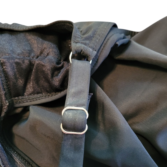 Miraclesuit black ruched one piece swimsuit- 10.           A47 - Picture 3 of 7